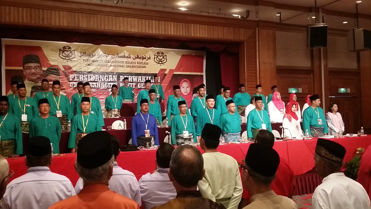 DS <a href="/HishammuddinH2O/">Hishammuddin Hussein 🇲🇾</a> merasmikan Persidangan Perwakilan UMNO Bhg. Bukit Gelugor, P.Pinang