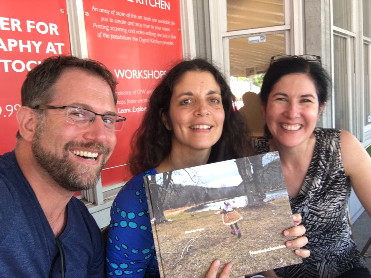 Happened today: Homeschooled book signing at @C_P_W. Thank you <a href="/ArielShanberg/">(((Ariel Shanberg)))</a> and @hannahfrieser !
