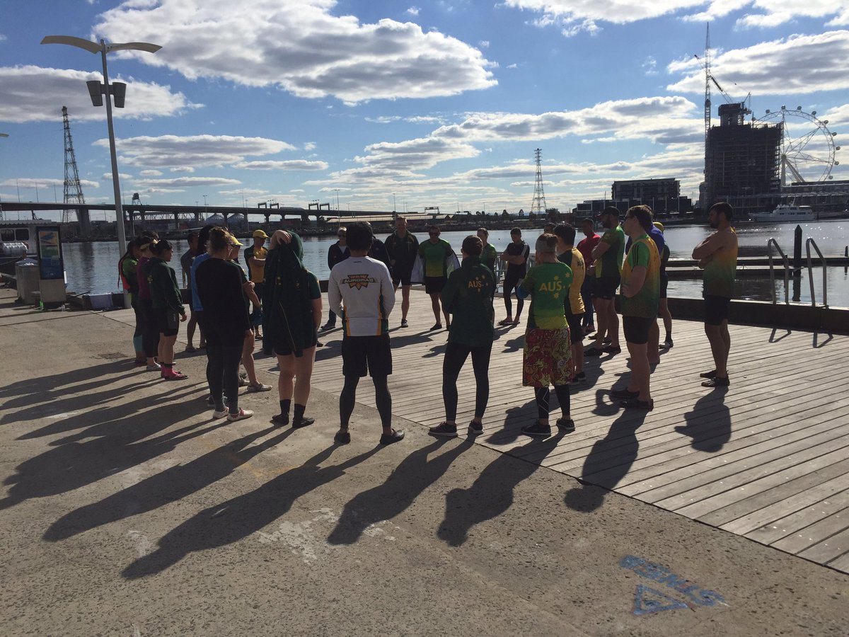 Auroras training camp Melbourne #worldcup2016 #china