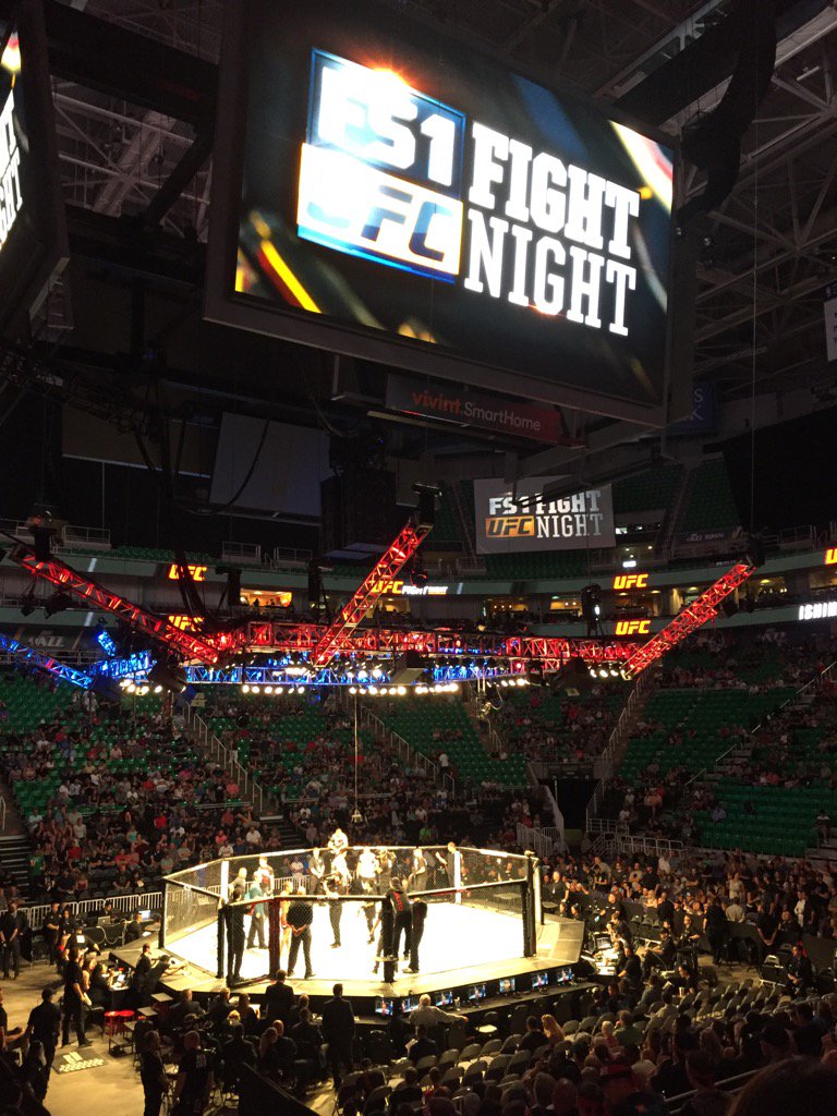 voicebyhughes's tweet photo. Congrats to Utah's @Court_McGee for UFC win #7 in front of home crowd @UFCONFOX https://t.co/Z6gJgvctLk