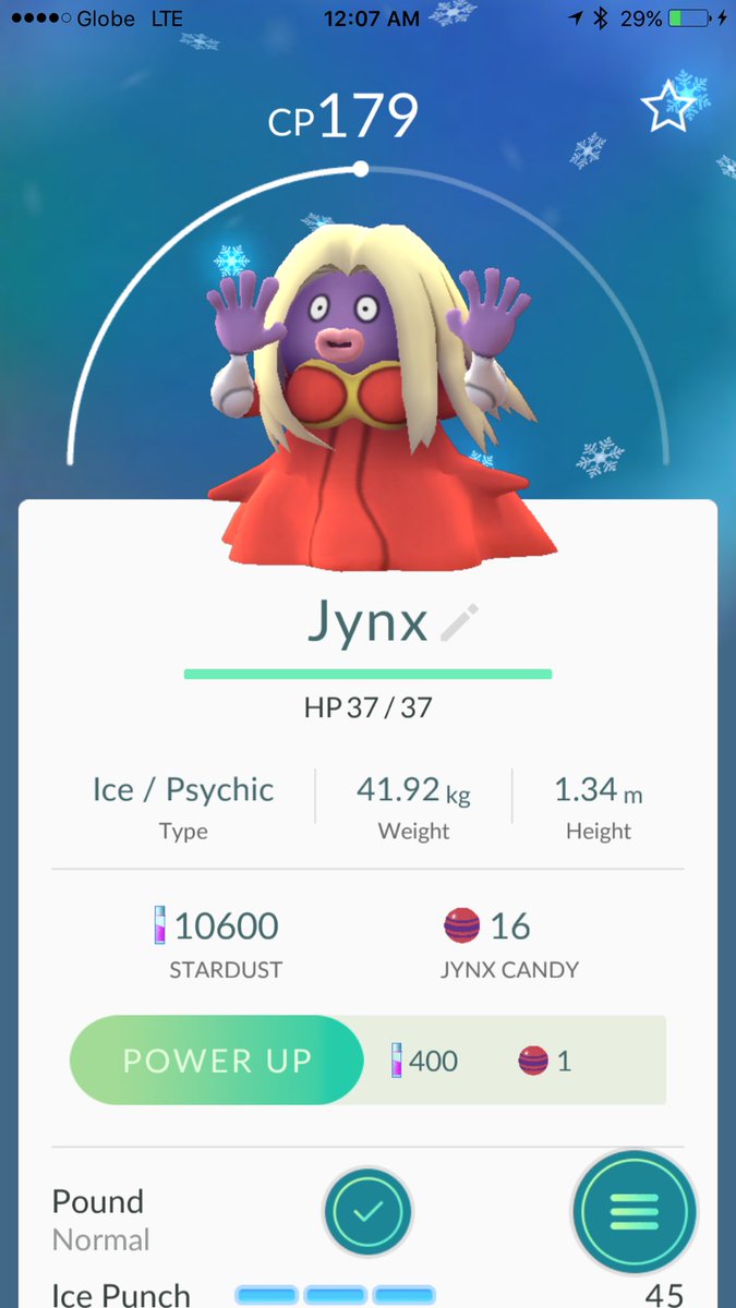 xavieryulcruz's tweet photo. Halooo Jynx haha she came out from my egg. #thatsoundedwrong https://t.co/pV5IGM9hhE