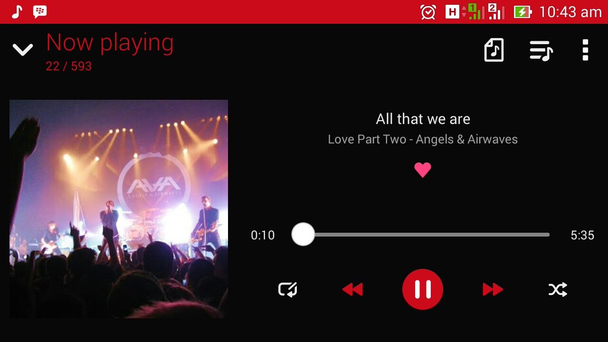 Happy lonely sunday ! <a href="/AVABandOfficial/">Angels & Airwaves</a> <a href="/AVAindo/">AVA Indonesia</a> #sekretmachines #love