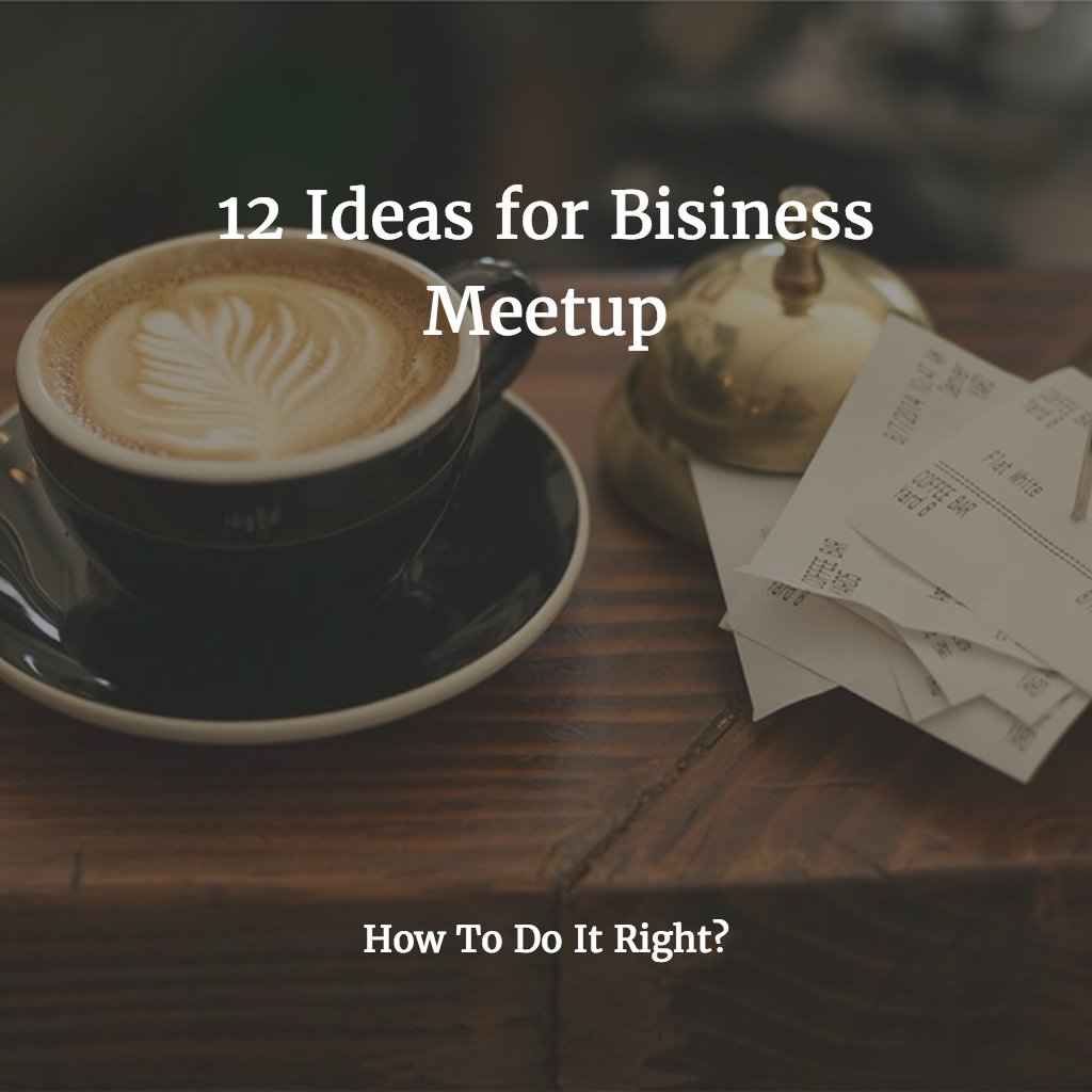 TatianaDavidov's tweet photo. 12 Ideas for a Better Business Meetup [#Networking #SmallBusiness ##Cintent] https://t.co/pai9yT9N4Y https://t.co/2vcPD4EJHD
