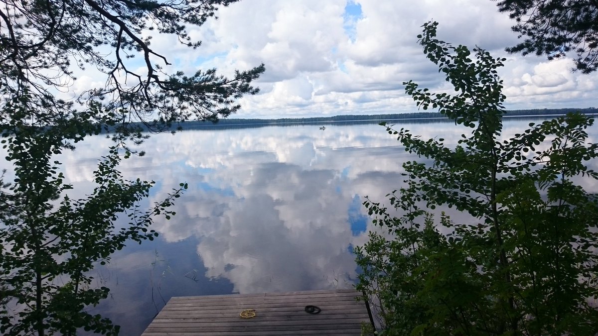 metalrules2000's tweet photo. #SundayMorning #meteoritelake #isonaakkima #privat Island #holiday # https://t.co/K20wqYyiSf