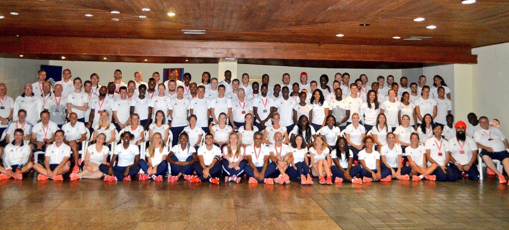 The <a href="/TeamGB/">Team GB</a> athletics squad is primed and ready. Next stop <a href="/Rio2016_en/">Crear una App</a>. 🇧🇷🇬🇧🇧🇷🏅🏅🏅 #Olympics