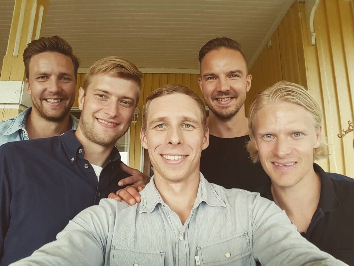 Juha-Pekka Hytönen &amp; varakapteenit Ossi Louhivaara,Mikko Kalteva,Tuomas Pihlman ja Jani Tuppurainen #hurrikaanikausi