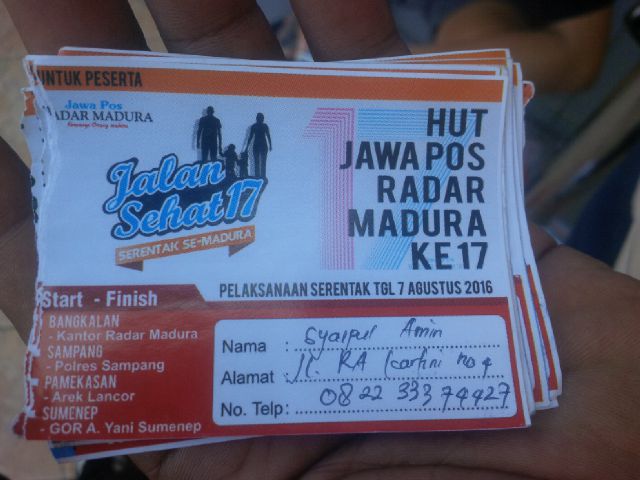 amins_bholu's tweet photo. Jalan sehat Hut @JPRadarMadura ke 17 https://t.co/e8njZo2u2H