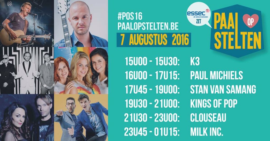 Let's go back to where it all started live 10 years ago! Live show at Paal op Stelten tonight!