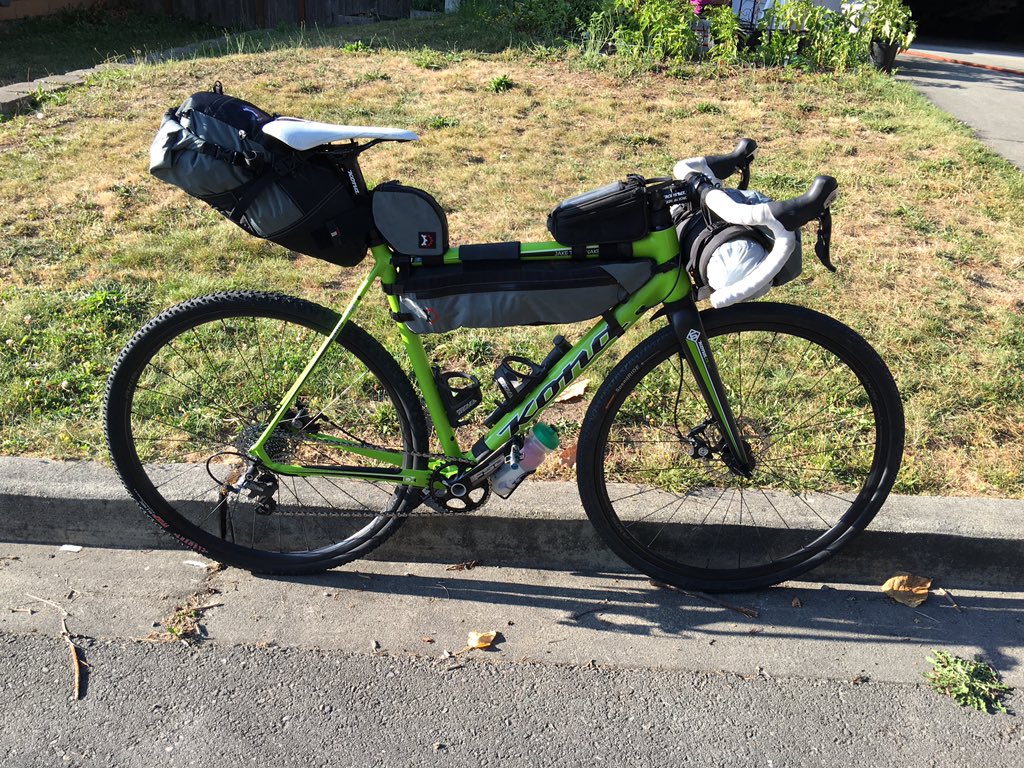 Mocked up for the ODT (Olympic discovery trail). <a href="/RevelateDesigns/">Revelate Designs</a> <a href="/konaworld/">Konaworld</a> <a href="/KonaBicycleCo/">Kona Bicycle Co.</a>