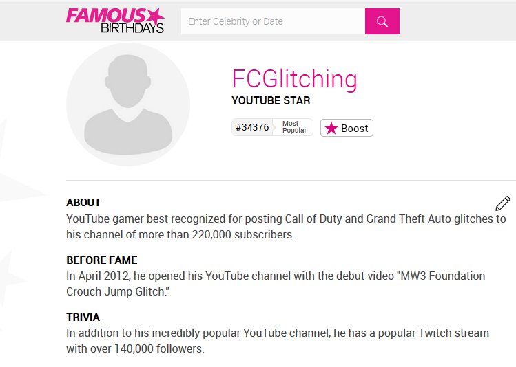 FCGlitching's tweet photo. Wow I didn't even know I had a twitch channel with 140k followers? Damn lucky me lmao https://t.co/ovjCUVlZS0