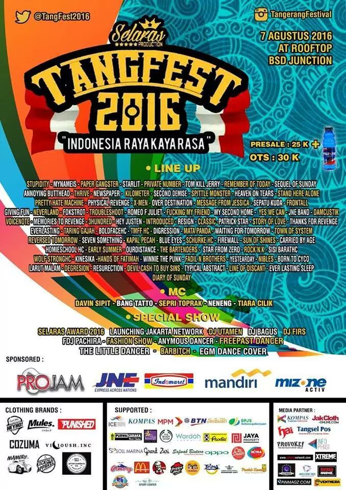 IndieCamp_'s tweet photo. kawan2 yuk kita ramaikan @TangFest2016 siapa tau ketemu mimin yg sekseehhh .. yuk guys https://t.co/YvL4YfAjtg