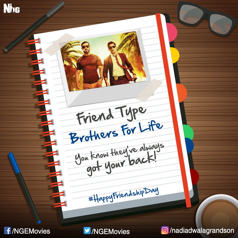 DishoomTheMovie's tweet photo. They don't say it but, they're always there for you!
Celebrate the friends you have for life! Happy #FriendshipDay https://t.co/SSijOECjKc