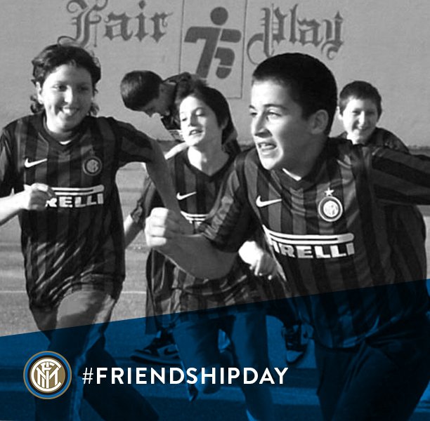 Per essere una vera squadra bisogna essere amici, lo sanno bene i ragazzi di InterCampus. Felice #FriendshipDay!