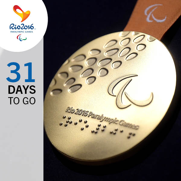 Qualification started in January 2014 and now only #31daystogo until these start to get handed out! #Paralympics