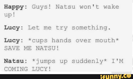 Best way to wake natsu up