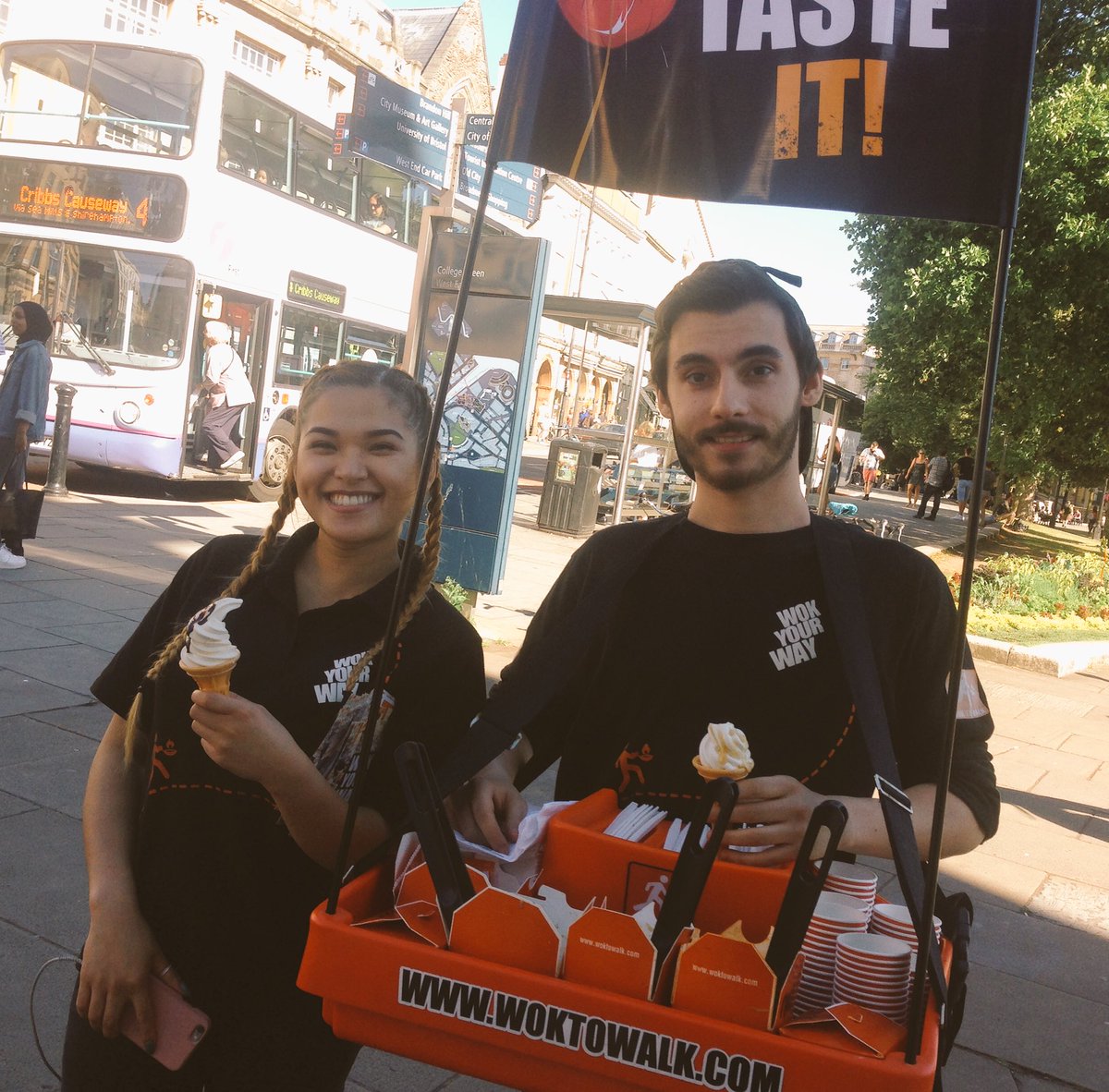 Patrick Winch (@winchpatrick) on Twitter photo <a href="/WoktoWalkBRS/">Wok to Walk Bristol</a> thanks for the lovely & tasty samples yesterday guys! I'll be popping in... The chicken was delicious! <a href="/WoktoWalkBRS/">Wok to Walk Bristol</a> thanks for the lovely & tasty samples yesterday guys! I'll be popping in... The chicken was delicious!