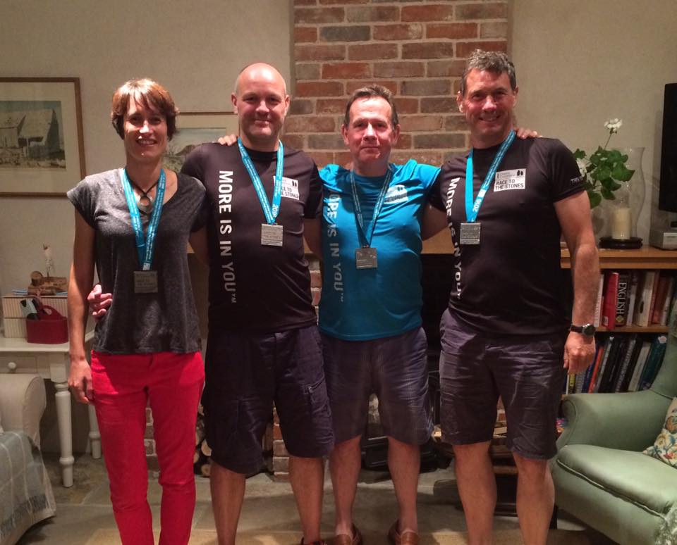 theclearhead's tweet photo. @RaceToTheStones BBQ. If you can't celebrate after running 62 miles together then when can you celebrate? #RTTS2016 https://t.co/vk2cNkRQkc