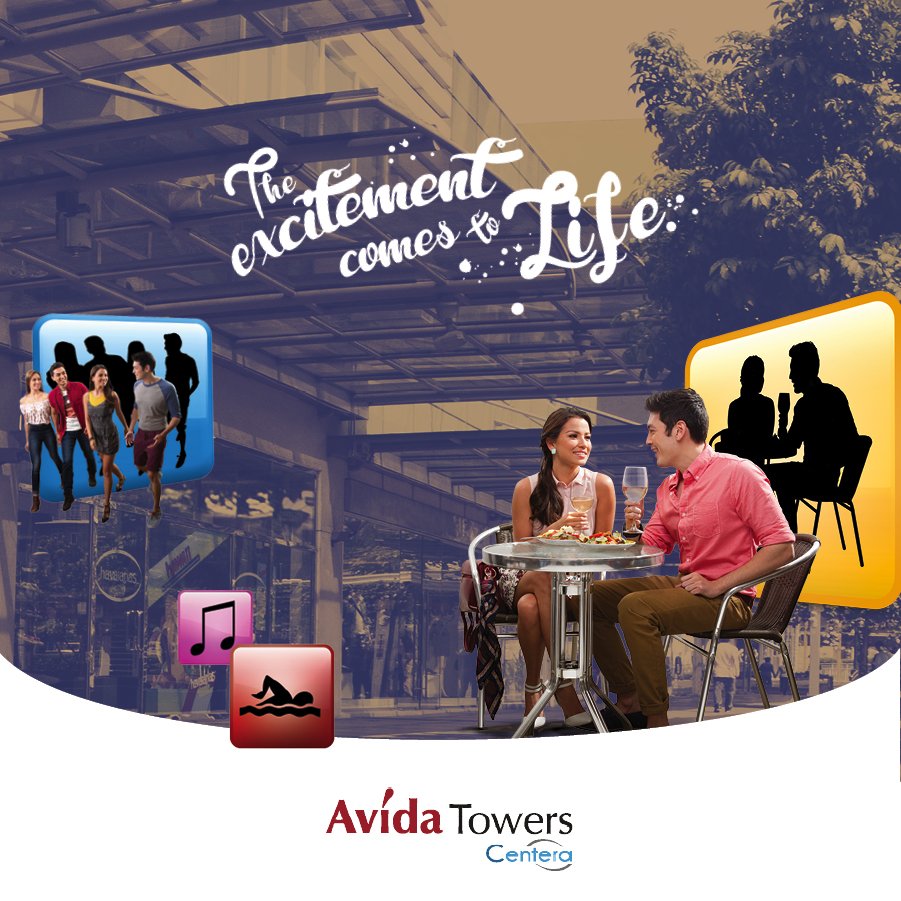 avidalandph's tweet photo. Experience pleasurable city living at Avida Towers Centera. For more: https://t.co/3KBdMFxovi https://t.co/1TSHYqIwkW