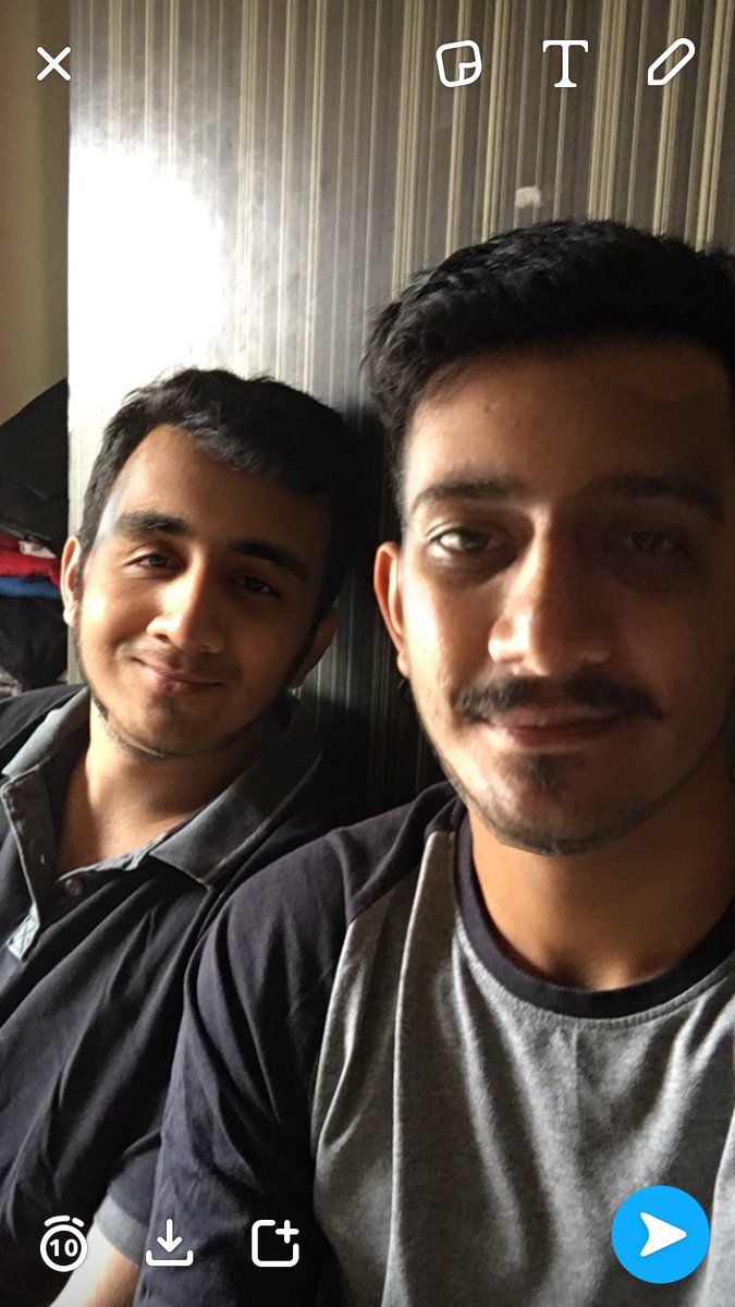 its_mohitd's tweet photo. @buddiez4everr @arjunk26 #SwapWithFriends
We Love Swapping Our Faces๐ https://t.co/ZODUUvaKi5