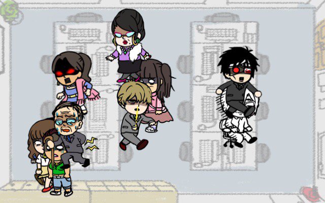 07masa05's tweet photo. 【放置×シナリオゲー】
総売上 68京6721兆円！
ムカつく社員たちの希望（ビフォー）と絶望（アフター）の黙示録。#社畜してやる #社畜 #社畜アプリ #アプリ #ゲーム #駆逐 https://t.co/ymVImJQiaw https://t.co/CENCMxa0JV