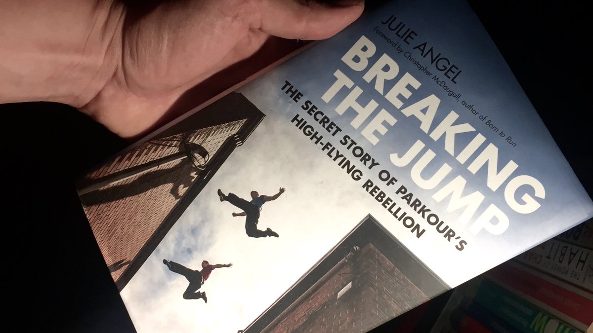 jessejokela's tweet photo. Many parkour news articles spread a misleading origin story. For truth, read #BreakingTheJump by @JulieAngel. https://t.co/1l0BcNjnto