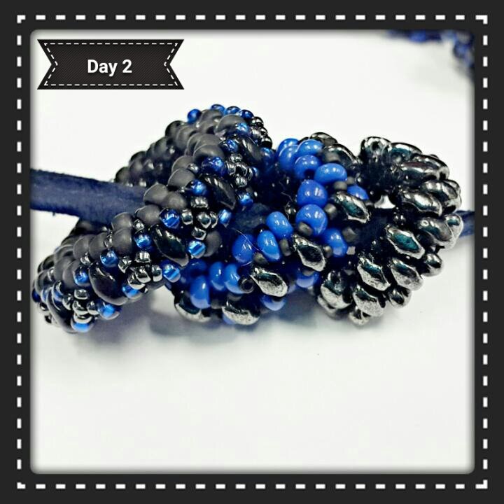 Blondie_84_'s tweet photo. Days 1-4 of Jean Powers National beading week secret beadalong project #nbw #secretbeadalong #jeanpower https://t.co/txn7tJVtyL