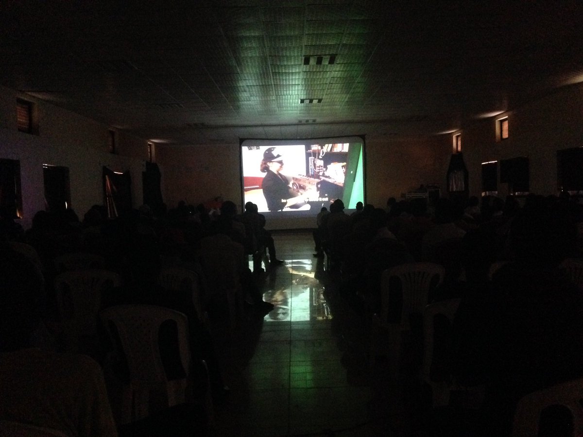 MaishaFilmLabs's tweet photo. Day 2: Screening of the film SHAKE THE DUST by Adam Sjöberg.
#MAFF2016 https://t.co/Mo84vz0XAx