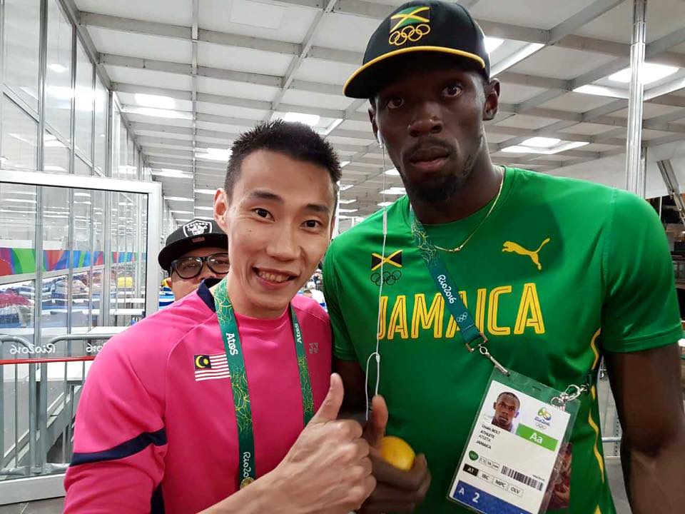 NST_Online's tweet image. #RioOlympics2016 @LeeChongWei meets @usainbolt #Legendsmeet #Worldsfastestman
#Worldnumber1s
Credit: Lee Chong Wei