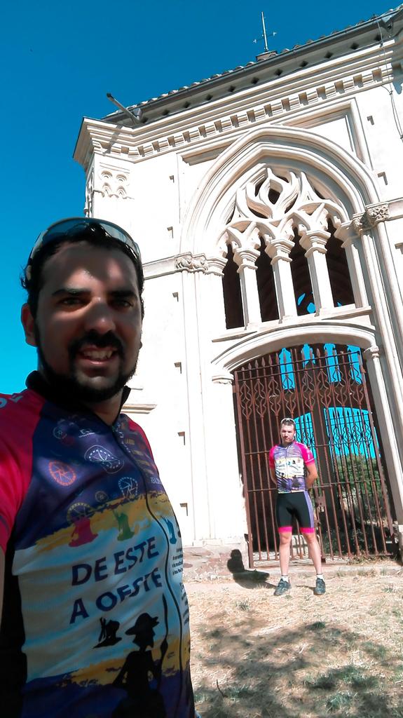 Ya en Guadalupe, completando el @RumboaGuadalupe desde Toledo.