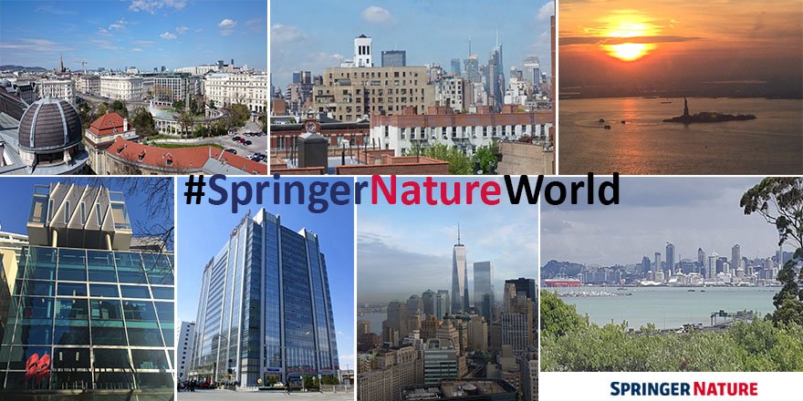 SpringerNature's tweet photo. Stay tuned! Our trip around the #SpringerNatureWorld continues on Monday. https://t.co/cJMuflU85Y