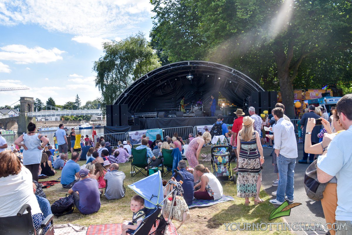 Your_Nottingham's tweet photo. More photographs from #Nottingham's #RiversideFestival @nottm_events #Riverside2016 https://t.co/yHXzhXbrDZ