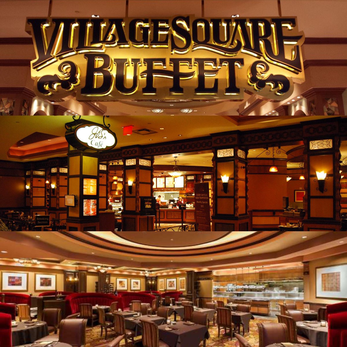 Horseshoe casino village square buffet