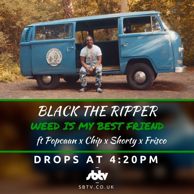 KingsNeck's tweet image. Today at 4:20 @BlackTheRipper will drop a track with @PopcaanMusic, @OfficialChip, @Shortybbk &amp;amp; @BigFris