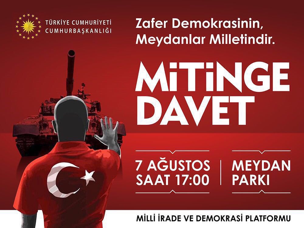 Her şehirde meydanlarda 👍