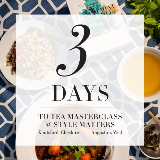 3 days left until our complementary #tea masterclass! Email info@qfineteas.co.uk for more info &amp; to book your space!