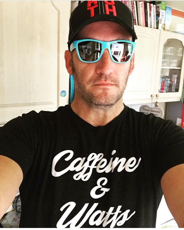 Pretty awesome to see our brand over in Germany. Keep pushing watts.  #goldmoment #pushwatts #coffee