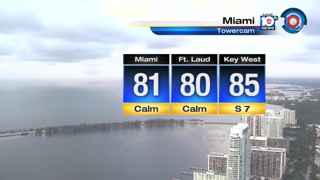 Good morning! Mostly cloudy, warm & humid right now across #SouthFlorida #Flwx https://t.co/LMpvdz3829