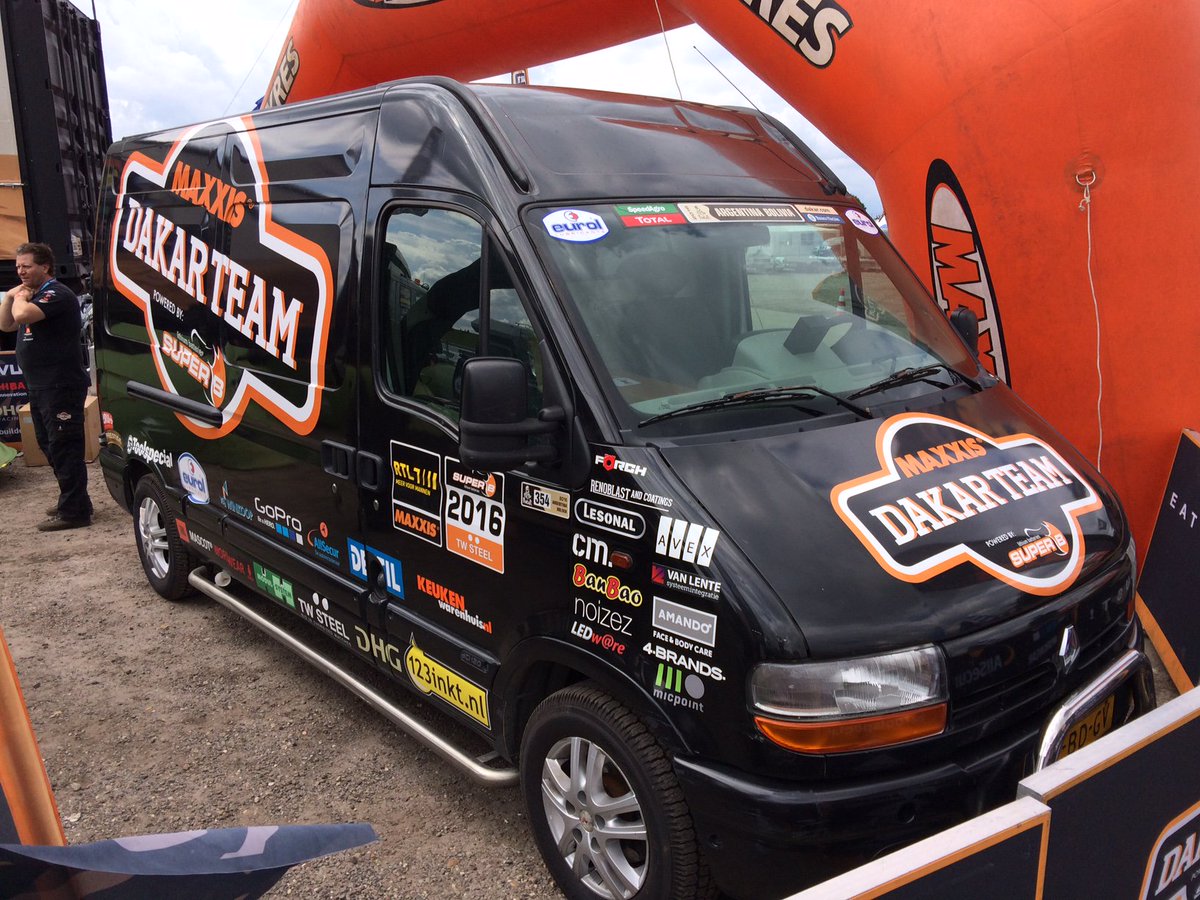 De bezoekers van de Gamma Racing Days in Assen kunnen ook het Coronel Dakar team aanschouwen  #gammaracingday