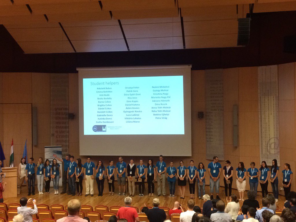 End of a great #PME40. Thank you! Look forward to #PME41 at #Singapore math.nie.edu.sg/pme41/