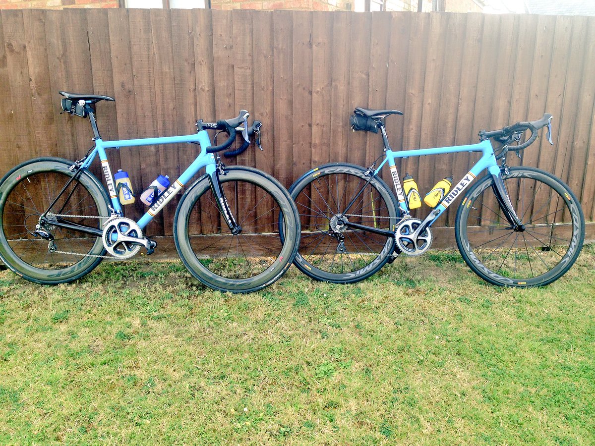 All the cool kids have a blue Ridley <a href="/SeanDines71/">Sean Dines</a>