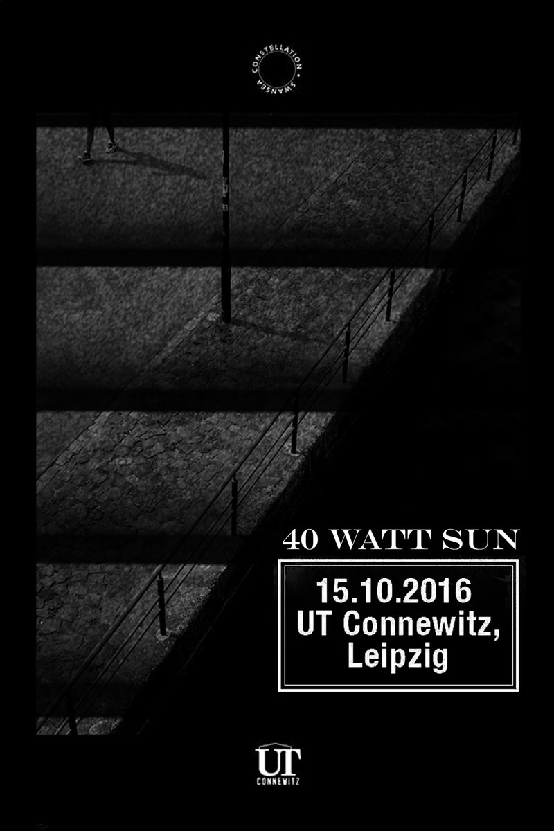 40 Watt Sun will be performing an album release show in Leipzig on 15/10/2016. facebook.com/events/1400028…