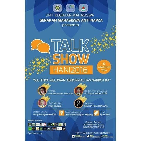 AcaraMahasiswa's tweet image. #malang

NARKOBA???
Buat APA???
Buat KESENANGAN? KENIKMATAN? atau buat penghilang STRESS??… ift.tt/2b3G7r7