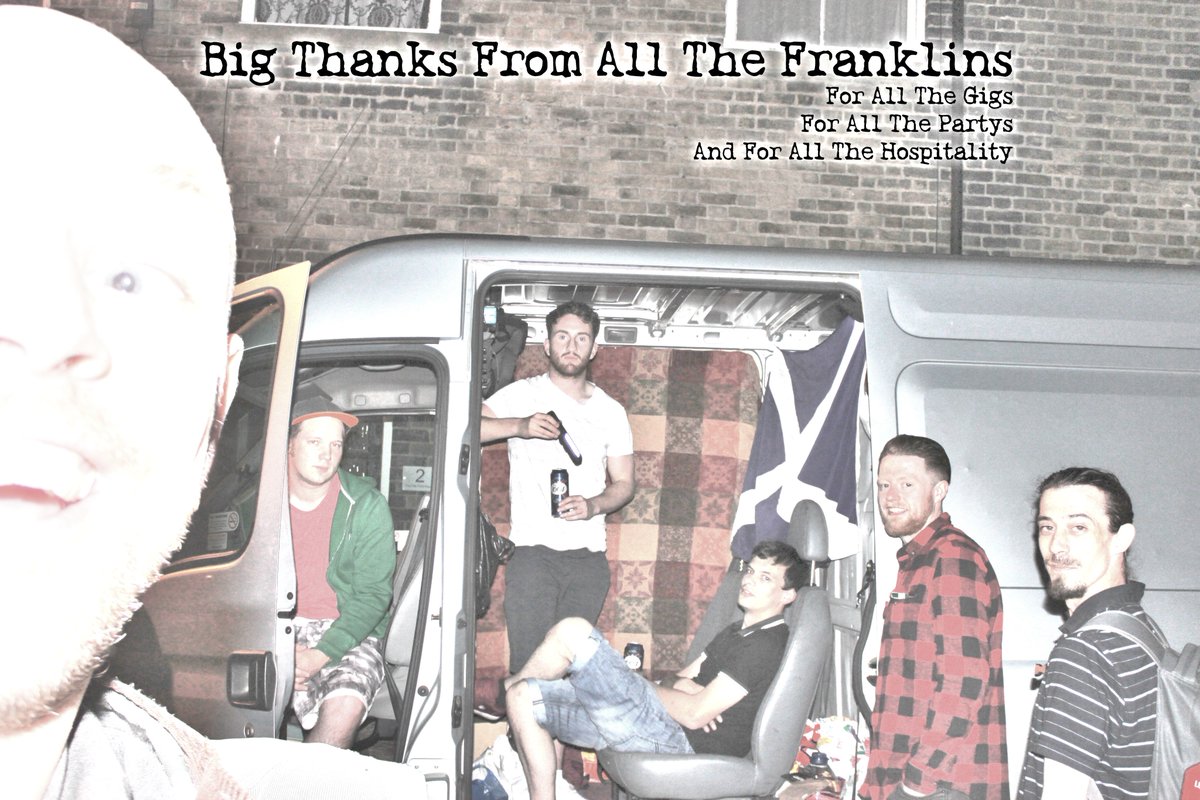 Just a thank you to all that helped out with our wee tour. Credits are in the link below.
facebook.com/allthefranklin…