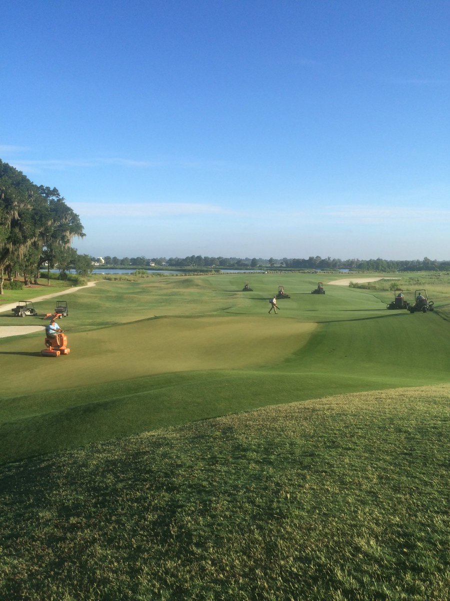 Finishing up at 18 for the GA Open.