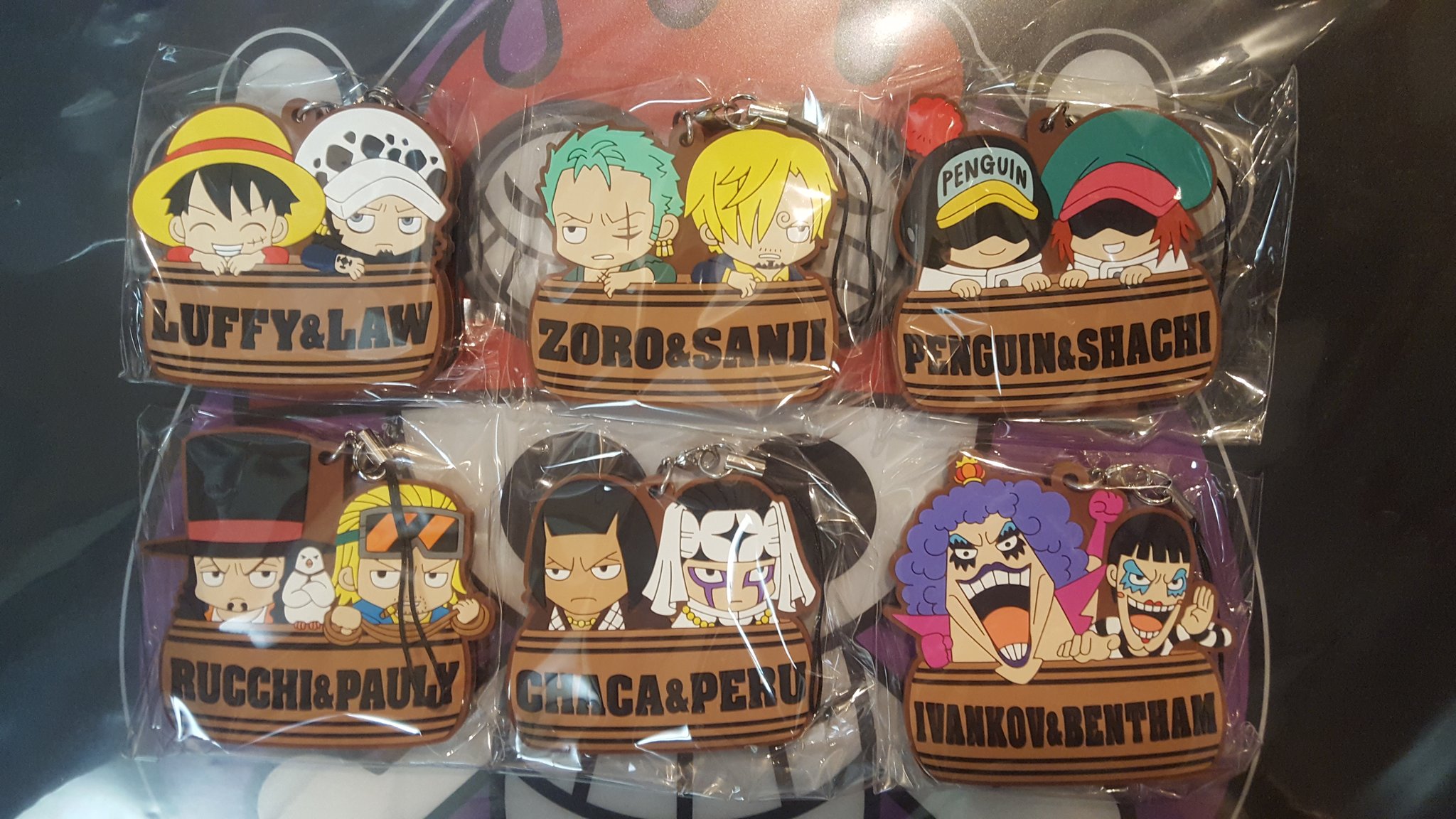 蓮 交換譲渡 ワンピース タルコレ 樽コレ 第10弾 2人樽 譲 ルフィ ロー ゾロ サンジ ペンギン シャチ ルッチ パウリー チャカ ペル イワンコフ ベンサム シークレット 求 エース マルコor定価 送料 詳細はリプ参照