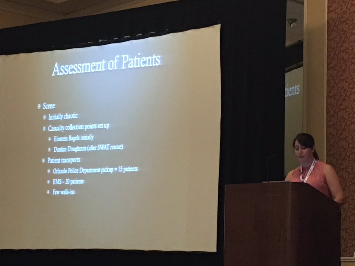 ormcEM's tweet photo. Dr. Bondani discussing mass casualty incident at #sbs16 https://t.co/SP0qbRmgai