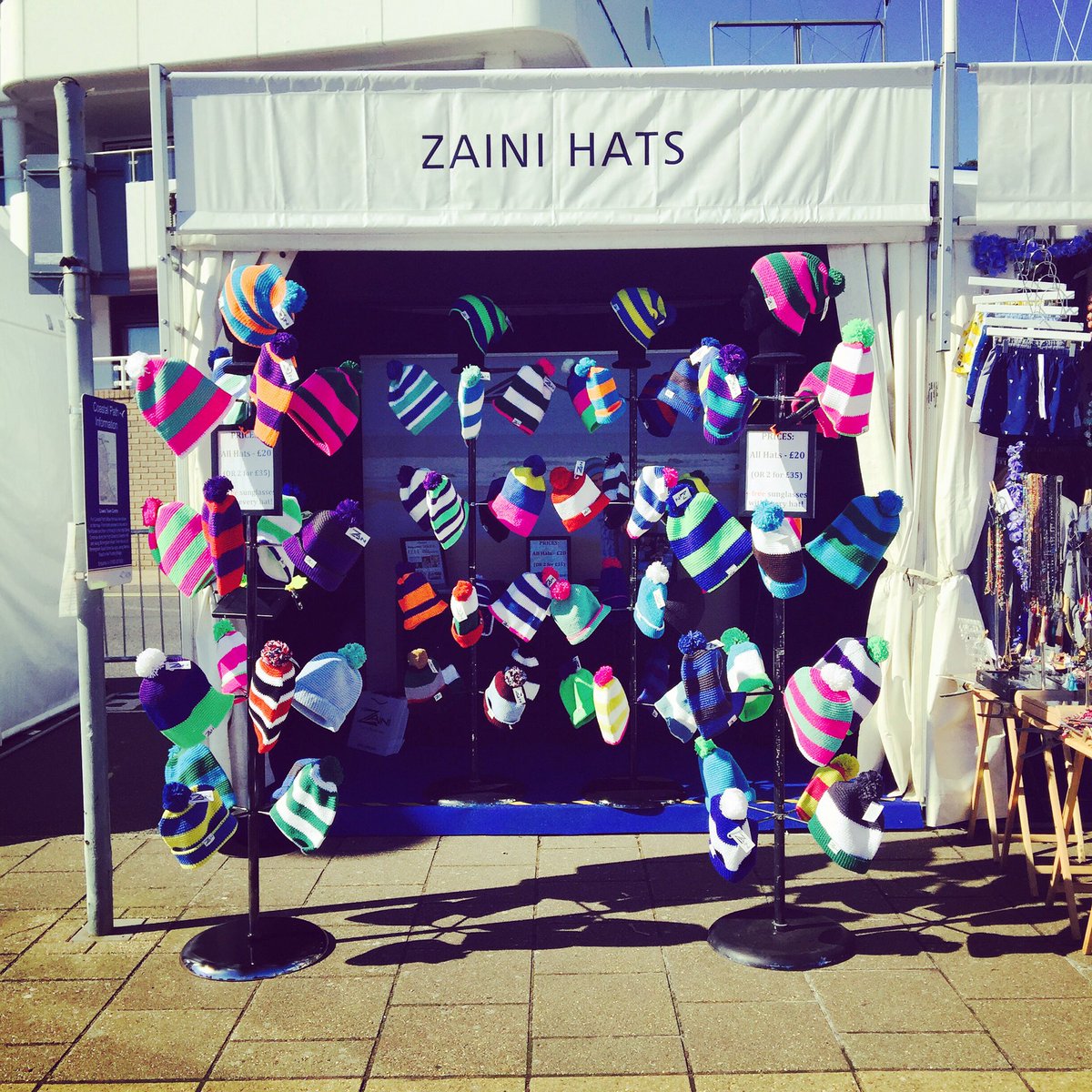 <a href="/CowesParade/">Cowes Parade Village</a> <a href="/cowes_week/">Cowes Week</a> OPEN ALL WEEK + FREE sunglasses with every hat - come see us on #theparade