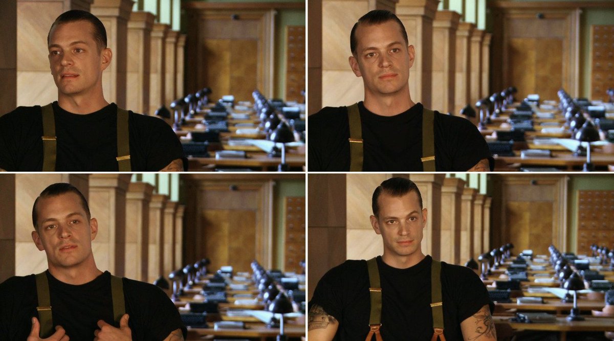 귤귤님이 차일드44 얘기 하셔서. 이 영화에서 마음에 드는 부분을 어렵게 꼽으라면 조엘의 바실리 비주얼이라고 하겠다. 사실 영화 안에서보다...