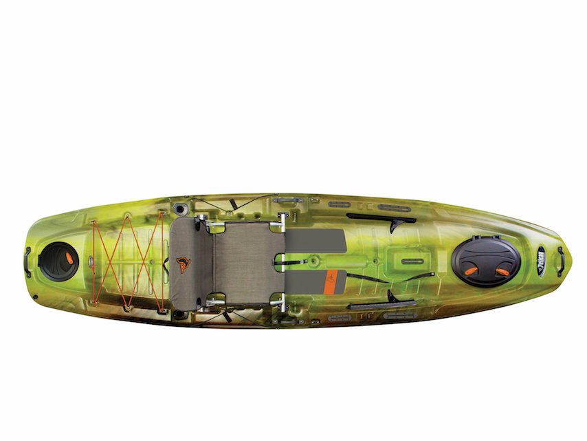 Pelican covert 120 angler kayak accessories