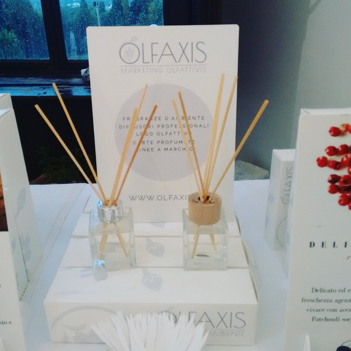 olfaxis's tweet image. Olfaxis è presente a #SmellFestival #estate con la linea di diffusori e #fragranze per l'ambiente